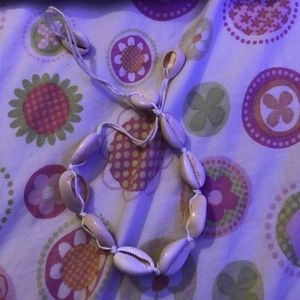shell anklet/bracelet